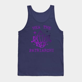 Hex The Patriarchy Femіnist Witch Funny Magical Mystical Magic crystal Tank Top